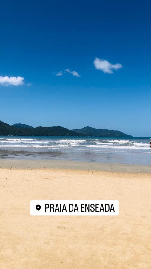 Apartamento Com Acesso A Pe A Santa Rita - Enseada - Ubatuba Ngoại thất bức ảnh